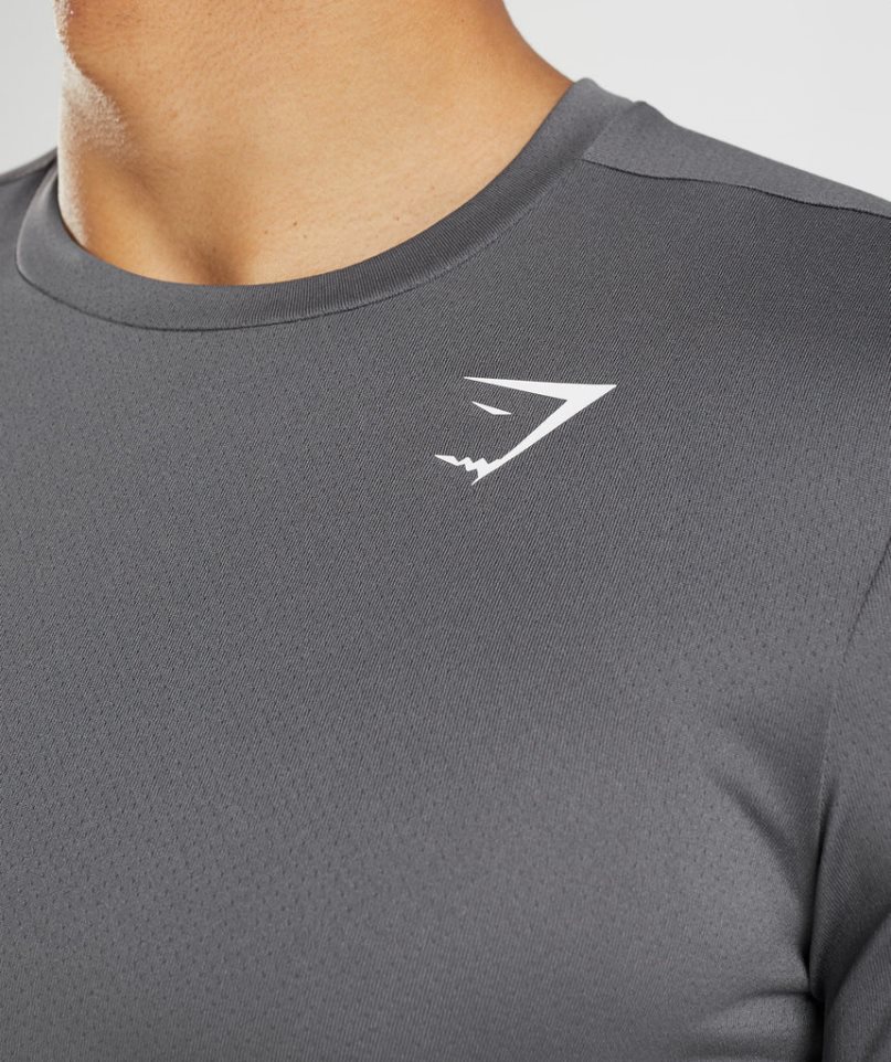 Men's Gymshark Arrival T-Shirts Grey | NZ 3TWESH